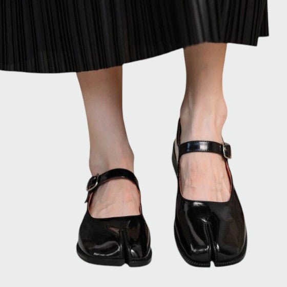 Olivia - Split - Toe Buckle Mary Jane Shoes - Ciara & Fiona