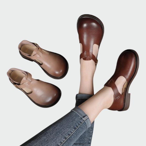 Olivia - T - Bar Mary Jane Shoes - Ciara & Fiona