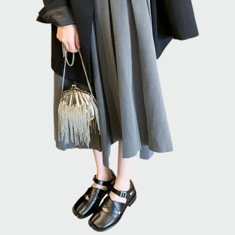 Olivia - Tabi Strap Mary Jane Shoes - Ciara & Fiona