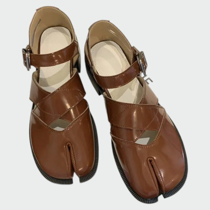 Olivia - Tabi Strap Mary Jane Shoes - Ciara & Fiona