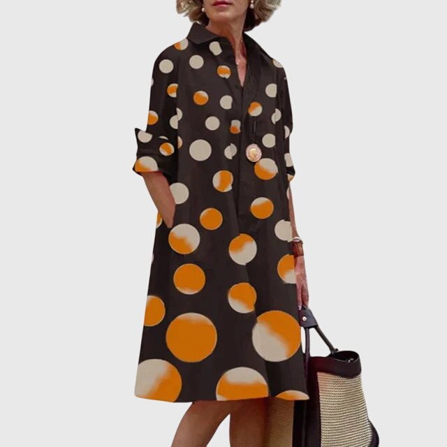 Paige™ - Elegant Dress With Pockets - Luna Hampton