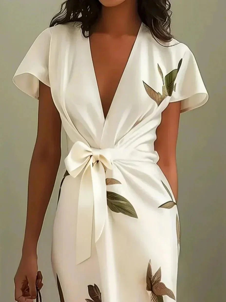 Palmira | Elegant Wrap Dress - Ciara & Fiona