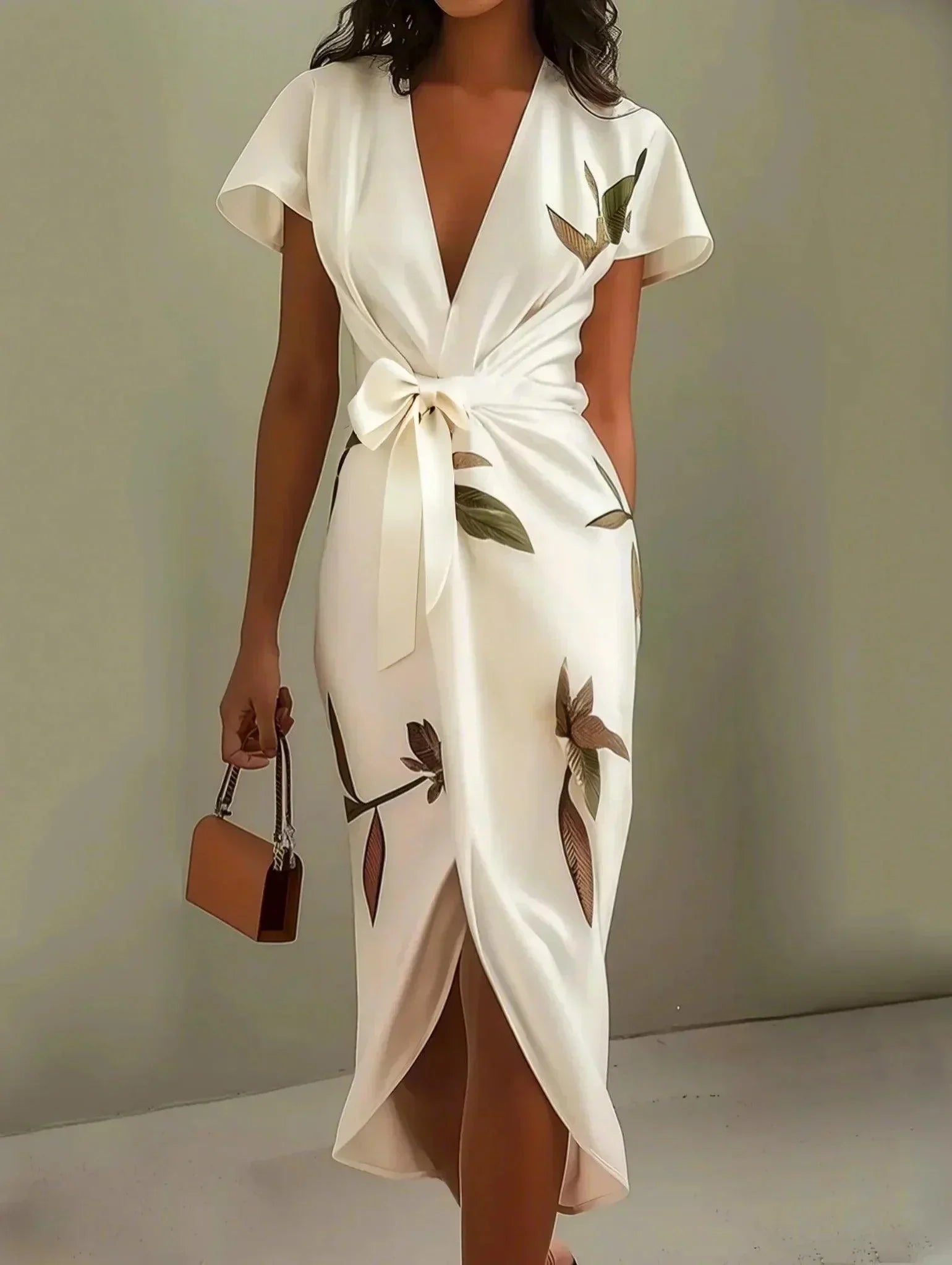 Palmira | Elegant Wrap Dress - Ciara & Fiona