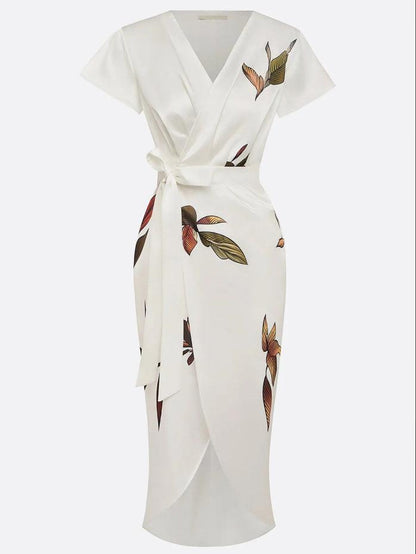 Palmira | Elegant Wrap Dress - Ciara & Fiona