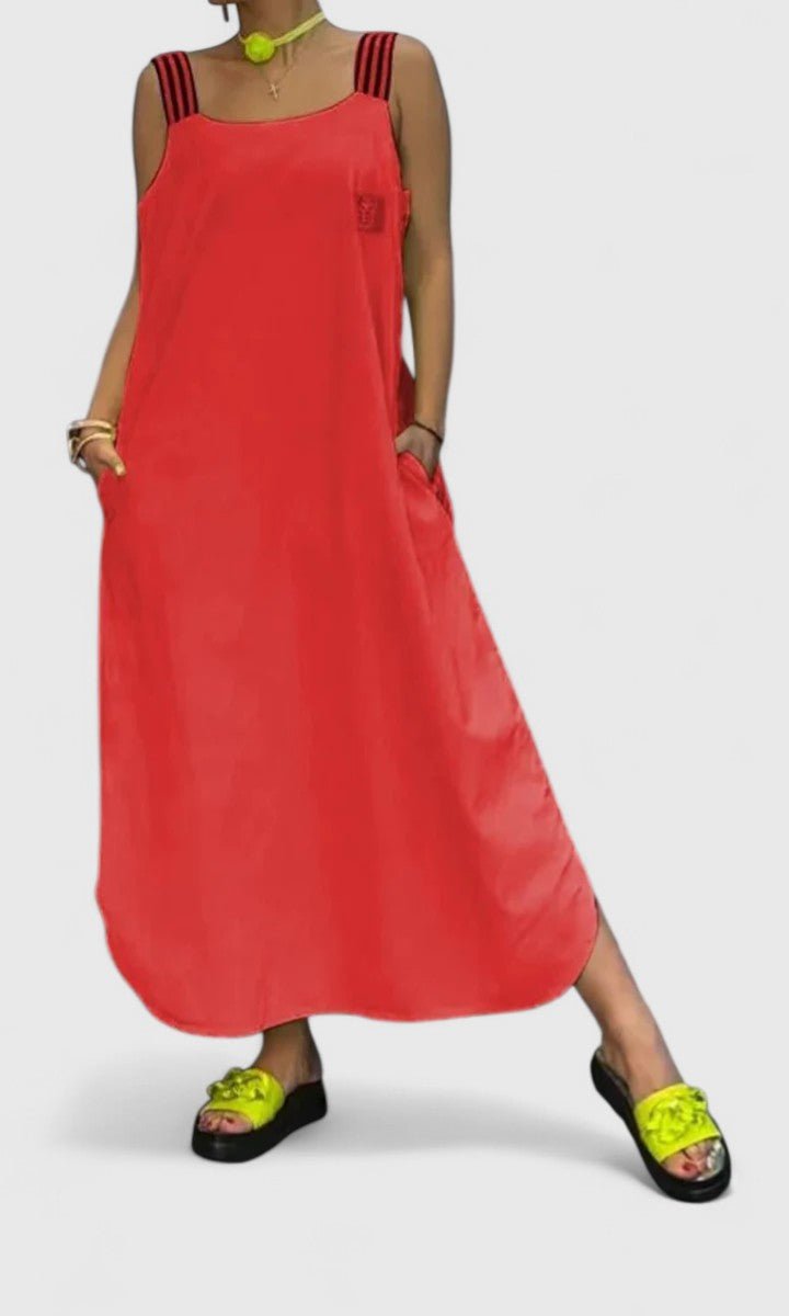 Pandora | Elegant Suspender Dress - Luna Hampton