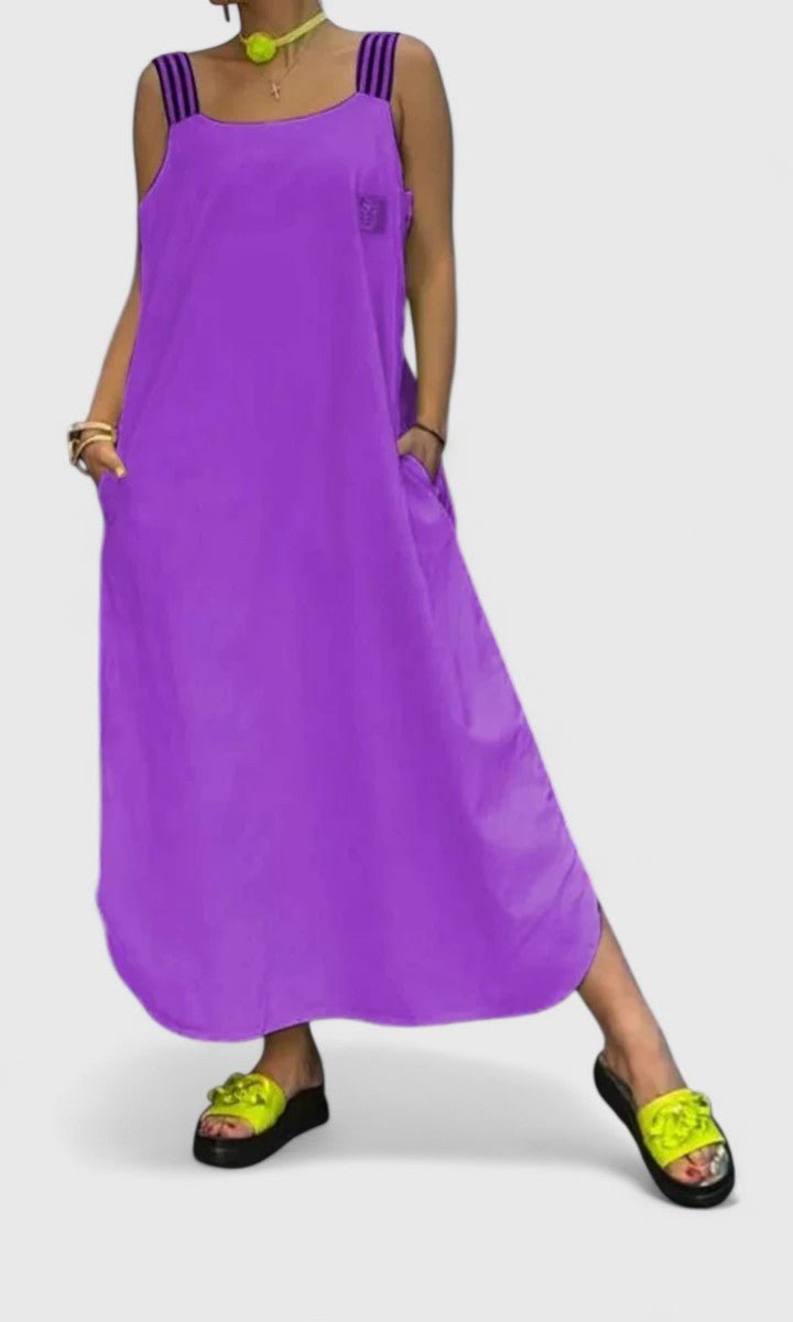 Pandora | Elegant Suspender Dress - Luna Hampton