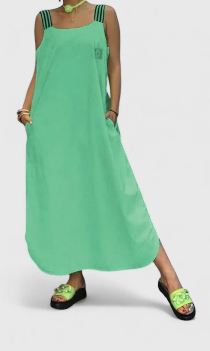 Pandora | Elegant Suspender Dress - Luna Hampton