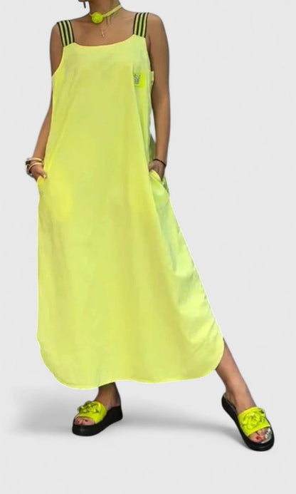 Pandora | Elegant Suspender Dress - Luna Hampton