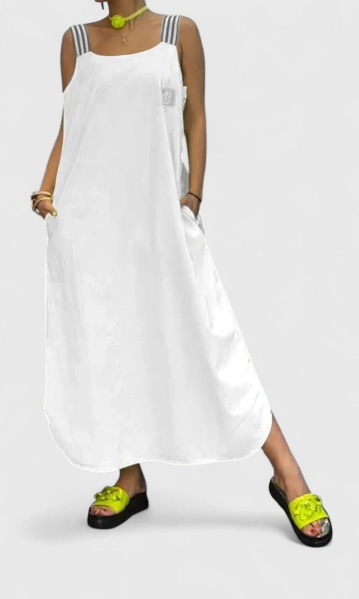 Pandora | Elegant Suspender Dress - Luna Hampton