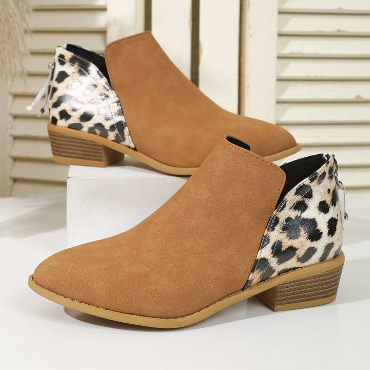 Paola | Animal Print Boots - Ciara & Fiona