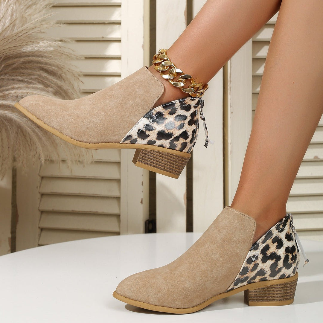Paola | Animal Print Boots - Ciara & Fiona
