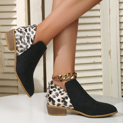 Paola | Animal Print Boots - Ciara & Fiona