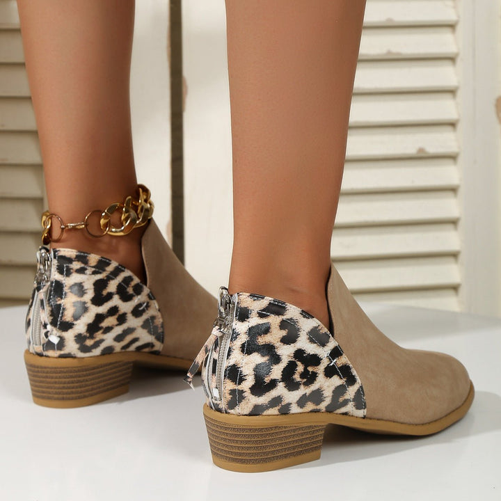 Paola | Animal Print Boots - Ciara & Fiona