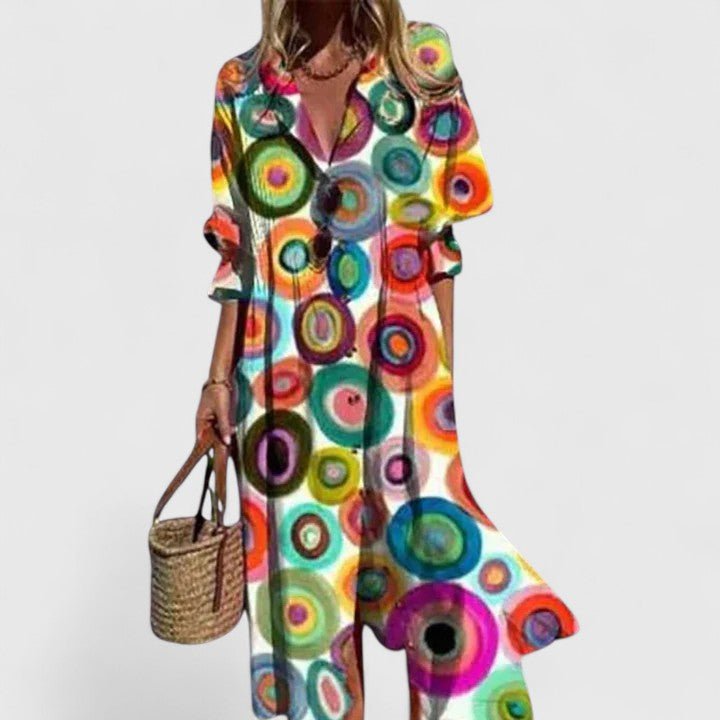 Paula | Elegant Boho Dress - Luna Hampton