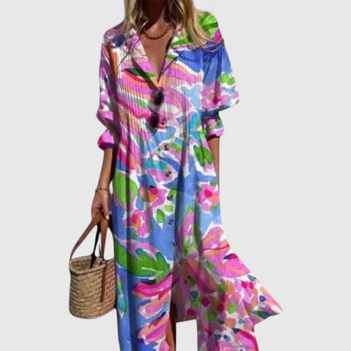 Paula | Elegant Boho Dress - Luna Hampton