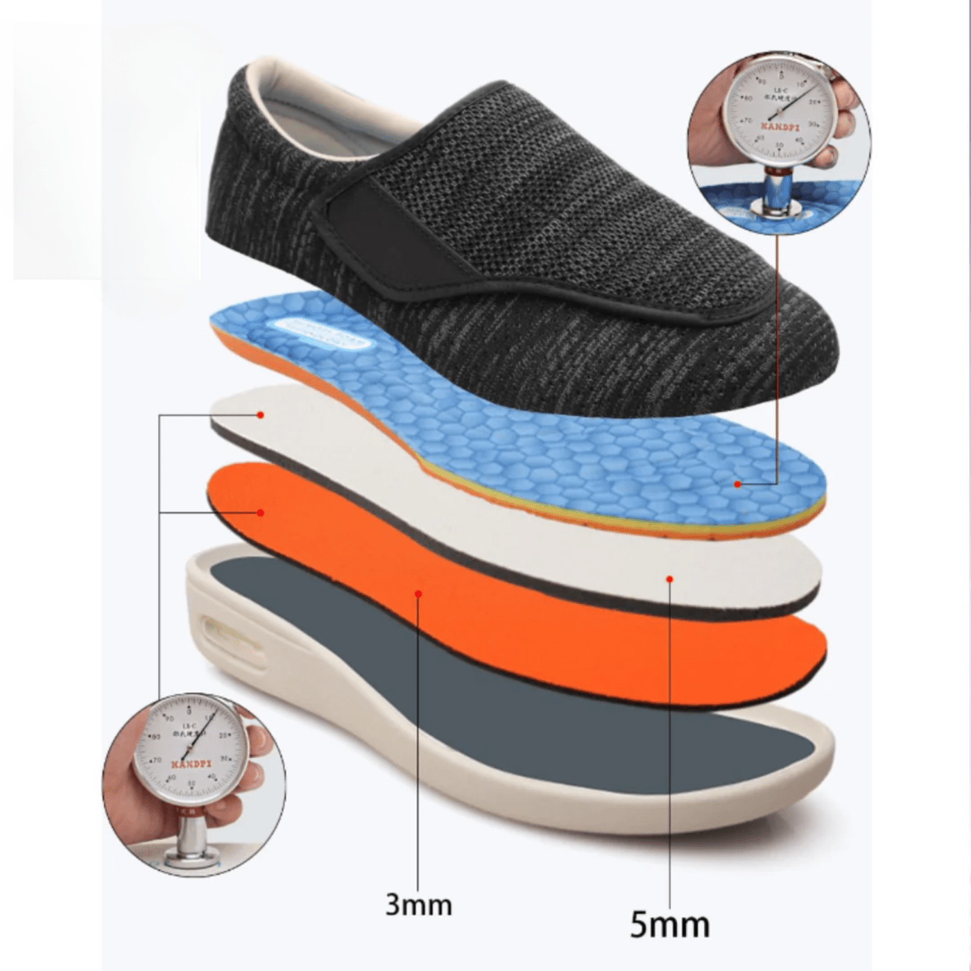 Pilar | Unisex Comfortable Shoes - Ciara & Fiona