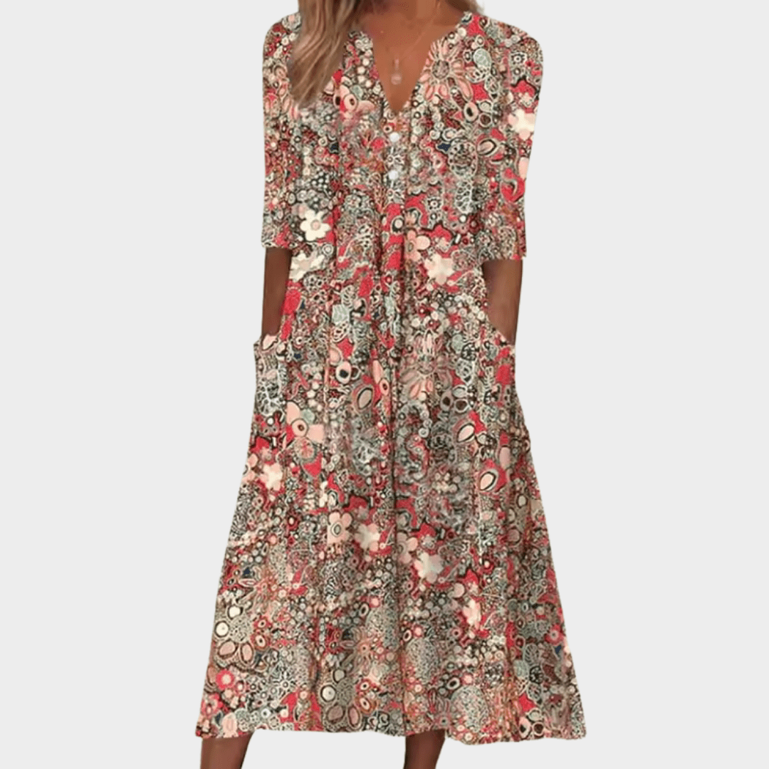 Queenie | Elegant Summer Dress - Luna Hampton