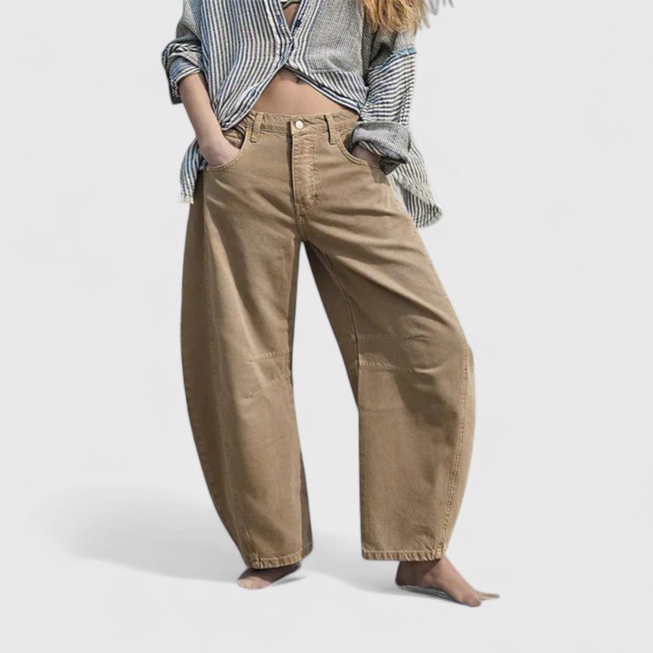 Rain | Comfortable Wide - Leg Pants - Luna Hampton