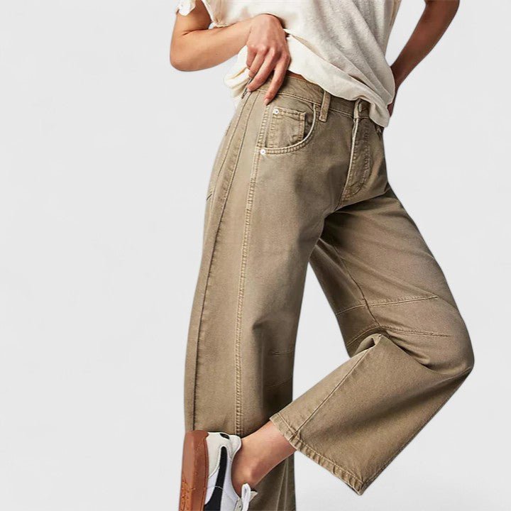 Rain | Comfortable Wide - Leg Pants - Luna Hampton