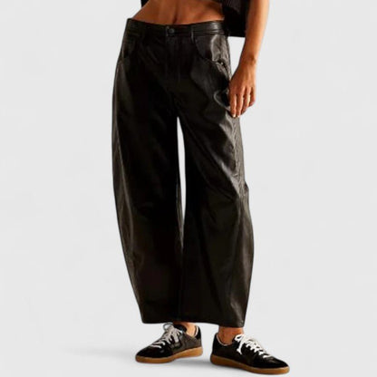 Rain | Comfortable Wide - Leg Pants - Luna Hampton