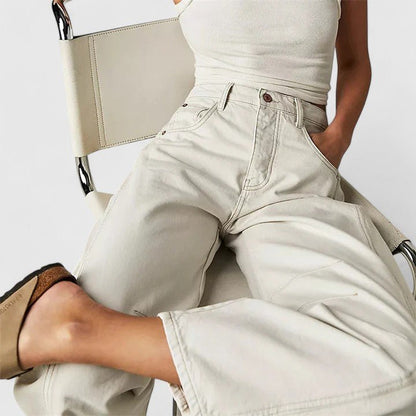 Rain | Comfortable Wide - Leg Pants - Luna Hampton