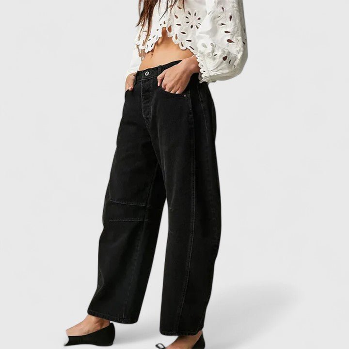 Rain | Comfortable Wide - Leg Pants - Luna Hampton