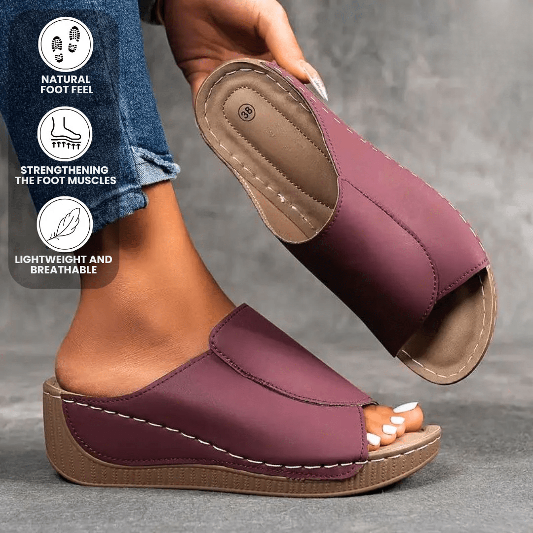 Raquel | Ergonomic & Non - slip Sandals - Ciara & Fiona