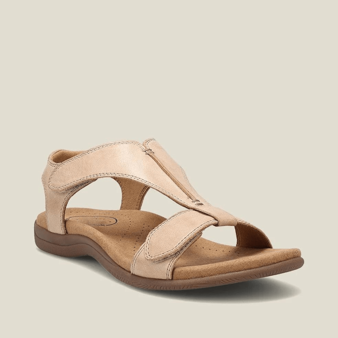 Rinah | Orthopedic Leather Sandal - Ciara & Fiona