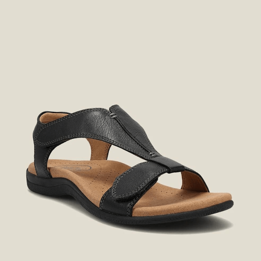 Rinah | Orthopedic Leather Sandal - Ciara & Fiona
