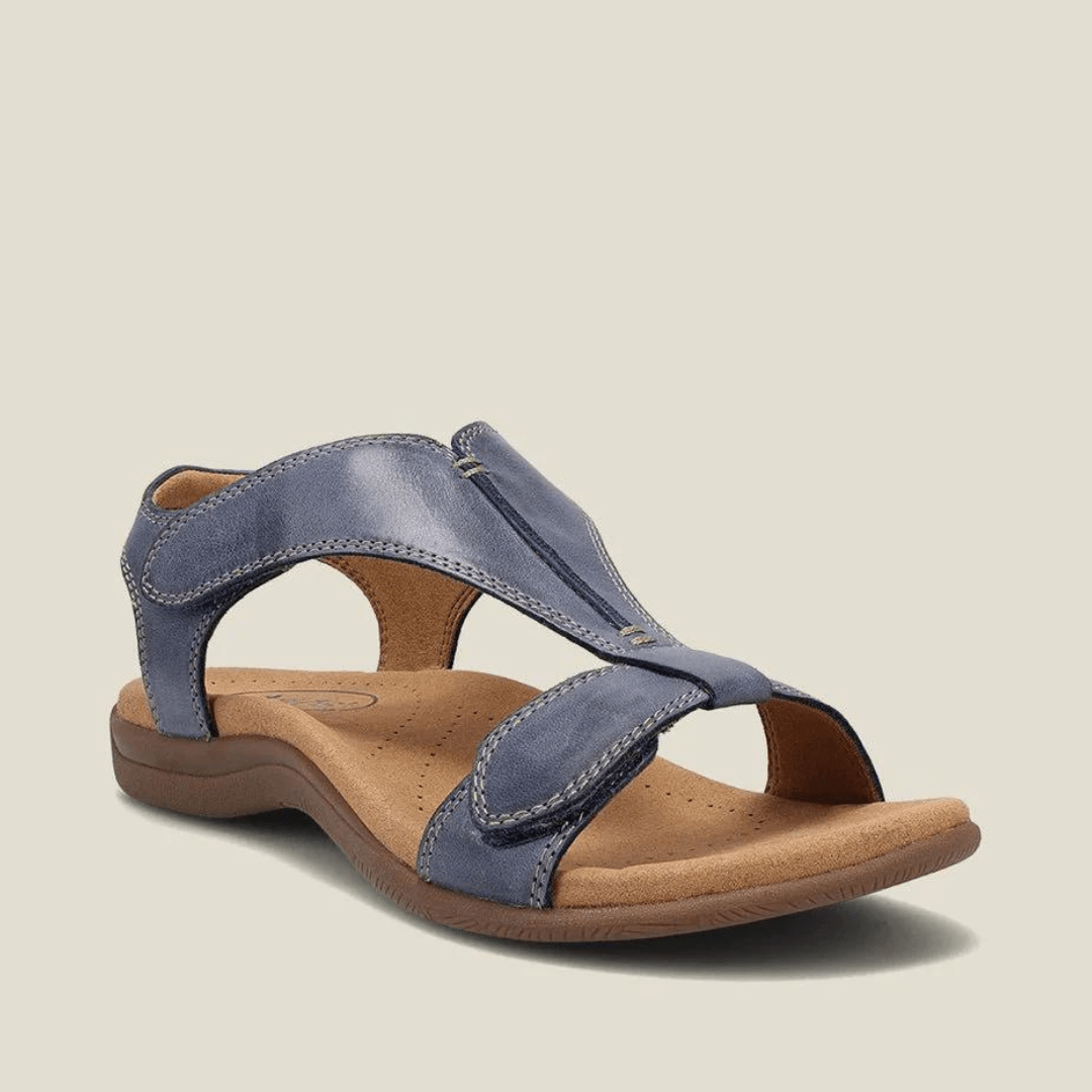Rinah | Orthopedic Leather Sandal - Ciara & Fiona