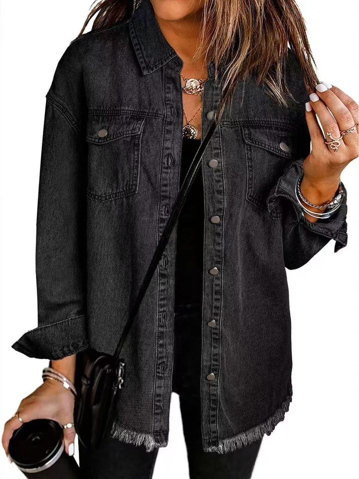 Rochelle | Classic Everyday Denim Jacket - Ciara & Fiona