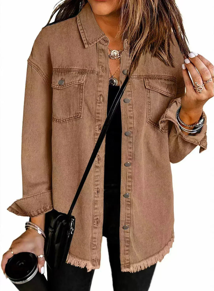 Rochelle | Classic Everyday Denim Jacket - Ciara & Fiona