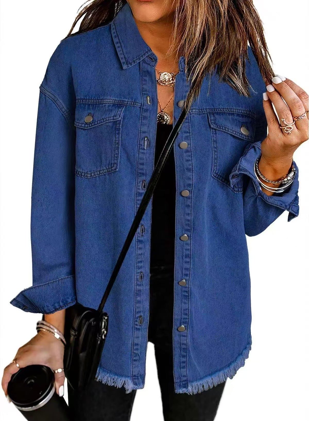Roxanne | Classic Everyday Denim Jacket - Ciara & Fiona