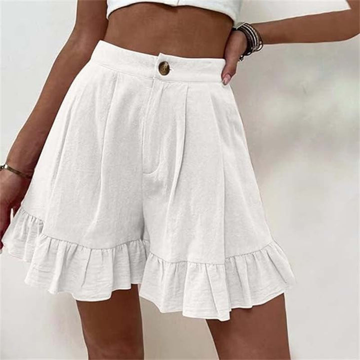 Ruth | Casual Ruffled Shorts - Ciara & Fiona