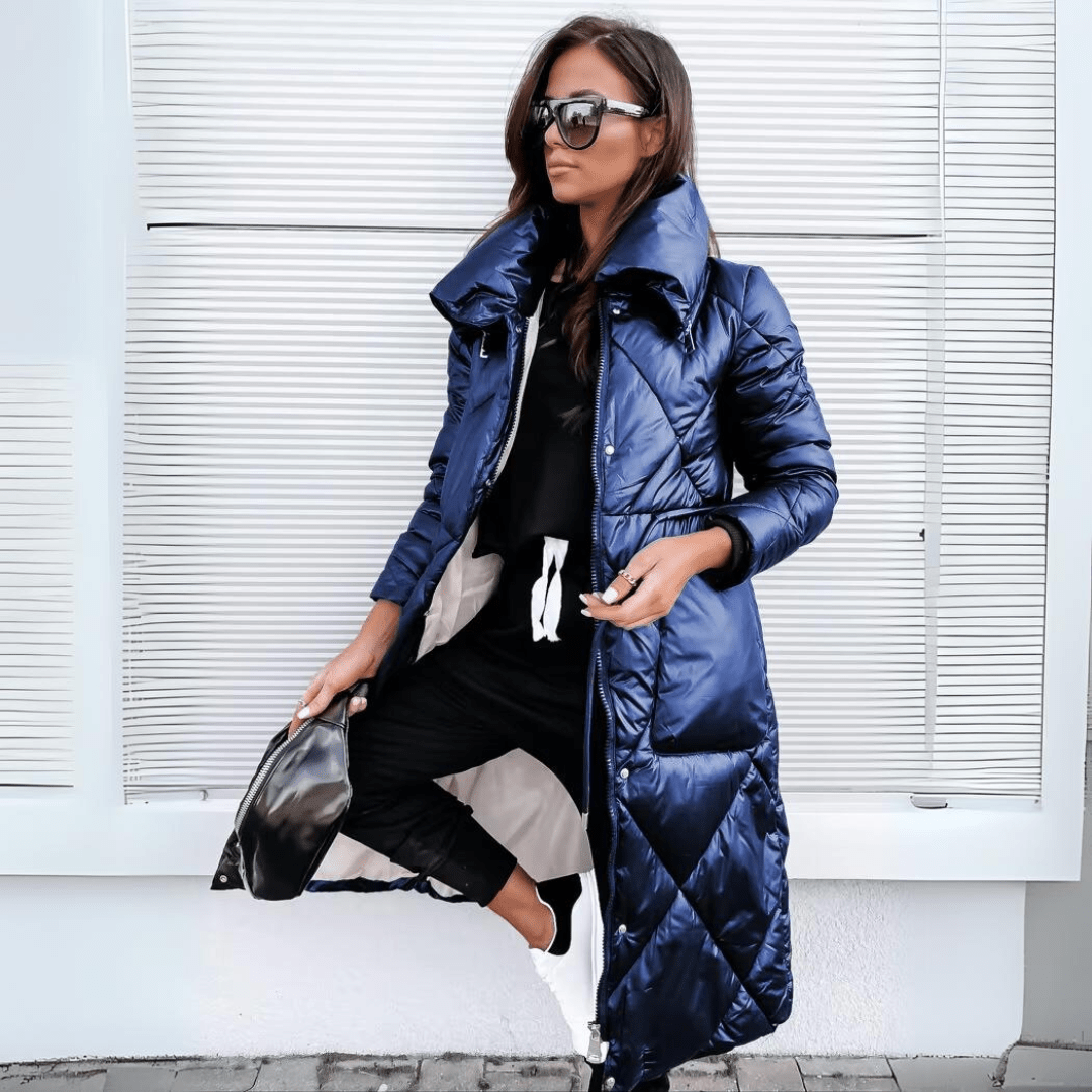 Sadie | Long Parka Coat - Ciara & Fiona