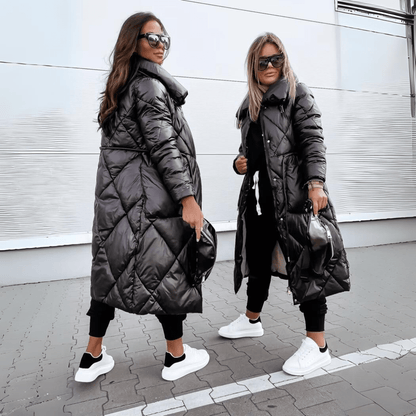 Sadie | Long Parka Coat - Ciara & Fiona