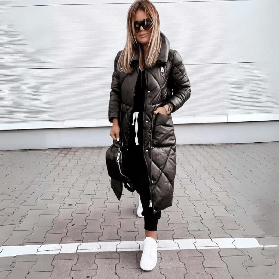 Sadie | Long Parka Coat - Ciara & Fiona