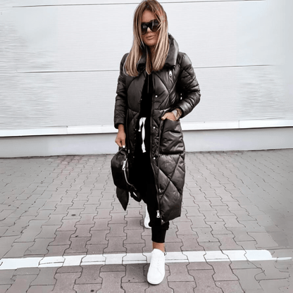 Sadie | Long Parka Coat - Ciara & Fiona