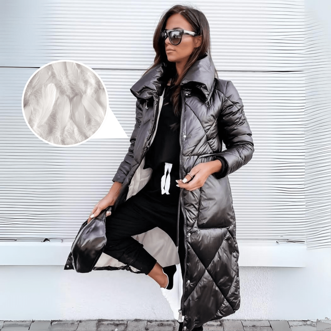 Sadie | Long Parka Coat - Ciara & Fiona