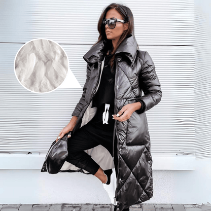 Sadie | Long Parka Coat - Ciara & Fiona