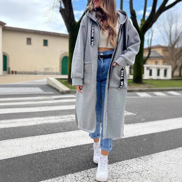 Samantha | Comfortable Oversized Hoodie Coat - Ciara & Fiona