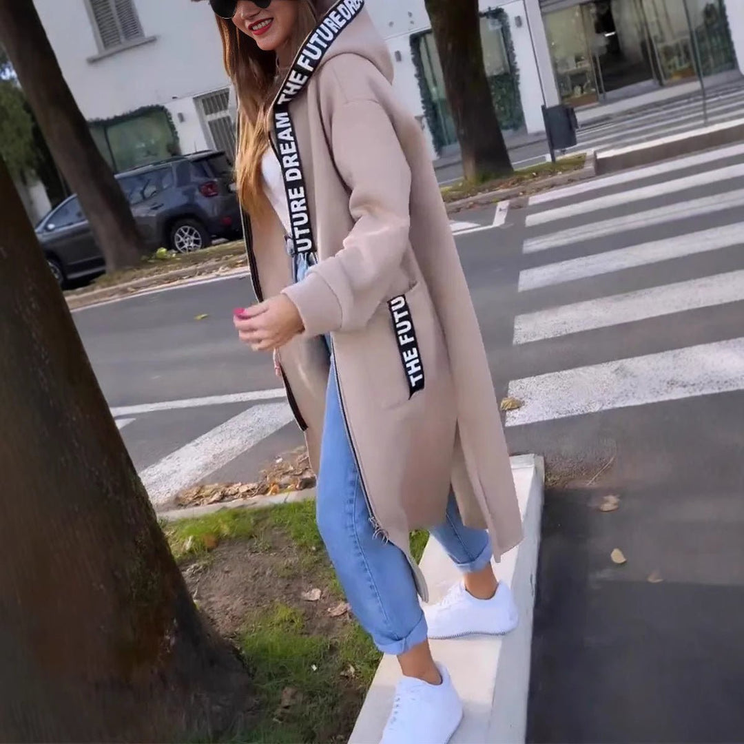 Samantha | Comfortable Oversized Hoodie Coat - Ciara & Fiona
