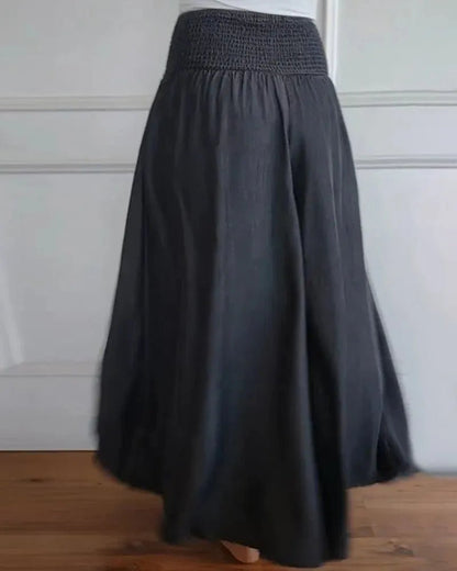 Seah | High Waist Wide Leg Pants - Ciara & Fiona