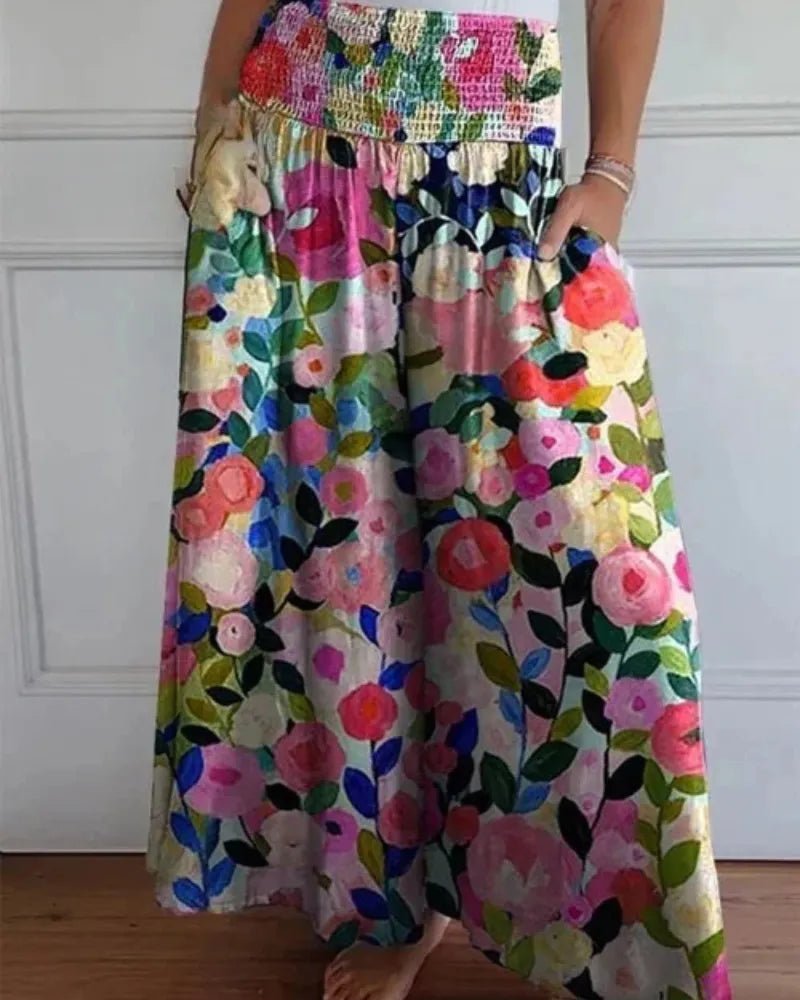 Seah | High Waist Wide Leg Pants - Ciara & Fiona