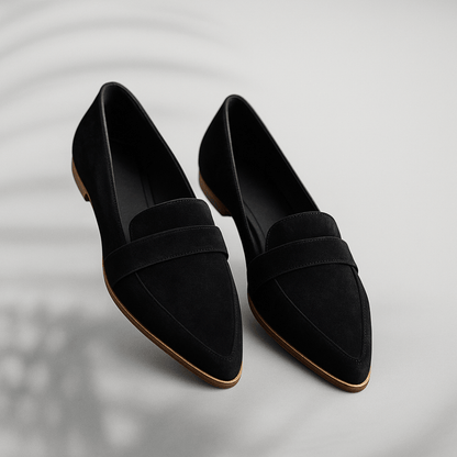 SERENIQUE | Elegant Pointed Flats - Ciara & Fiona