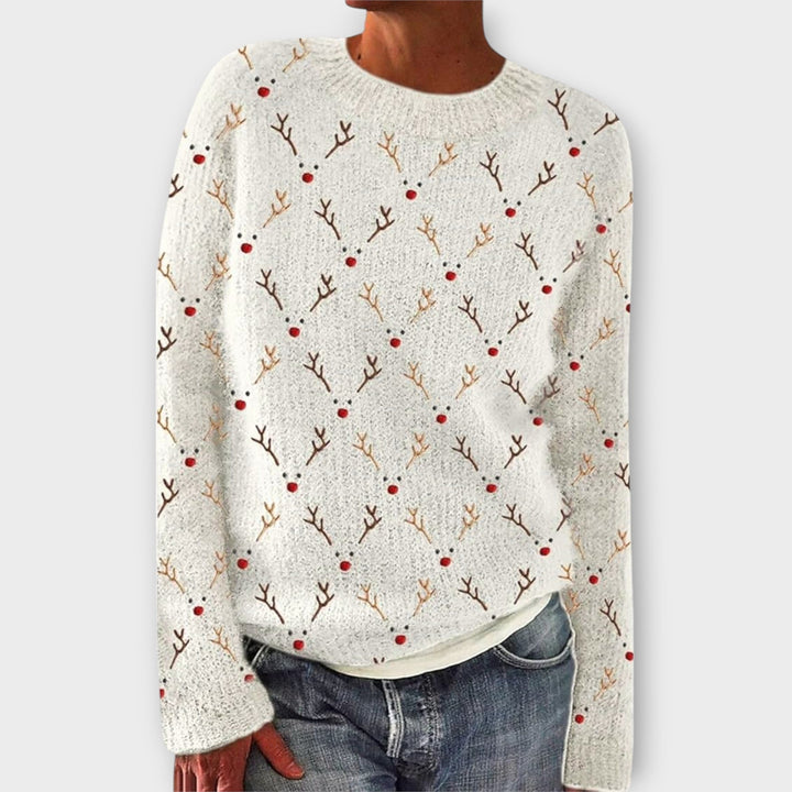 Simone - Festive Cozy Sweater - Ciara & Fiona