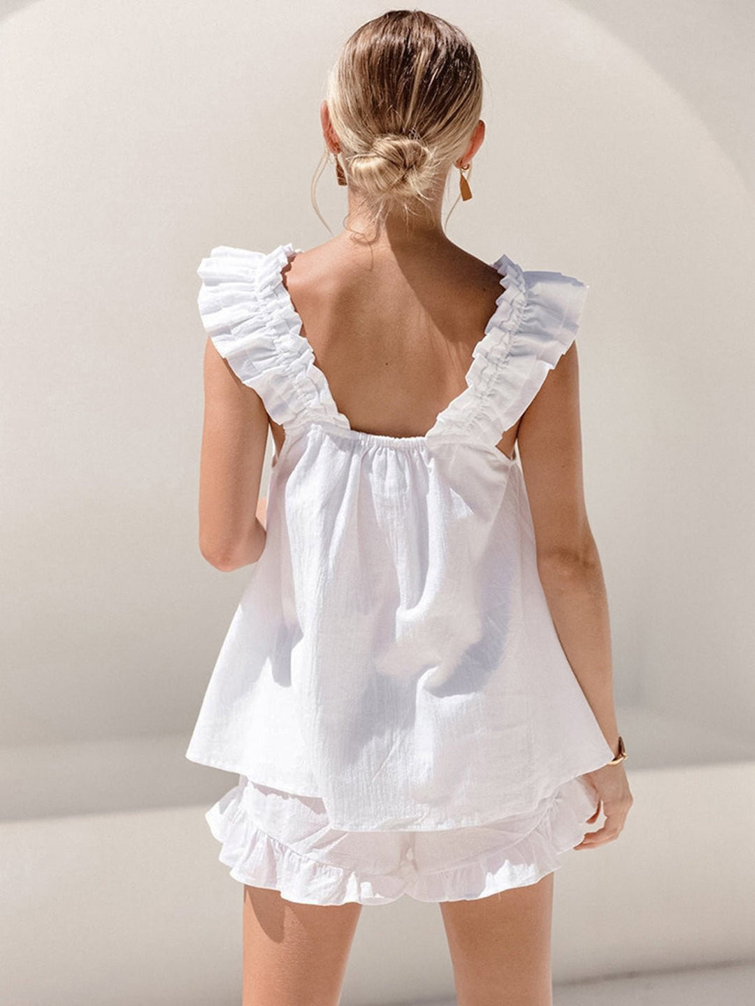 Sofia | Ruffle Summer Lounge Set - Ciara & Fiona