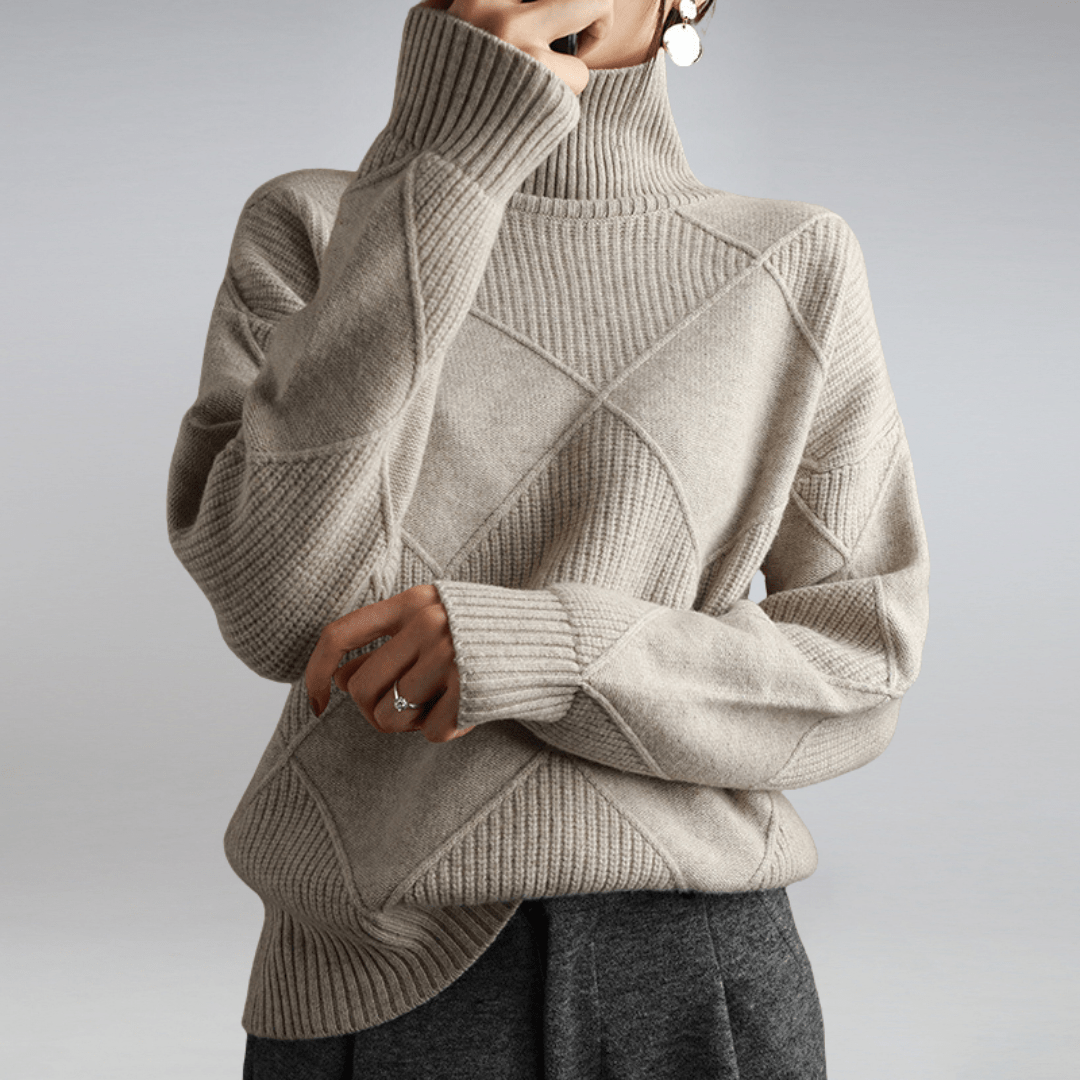 SOLENE | Luxe Soft Turtleneck - Ciara & Fiona