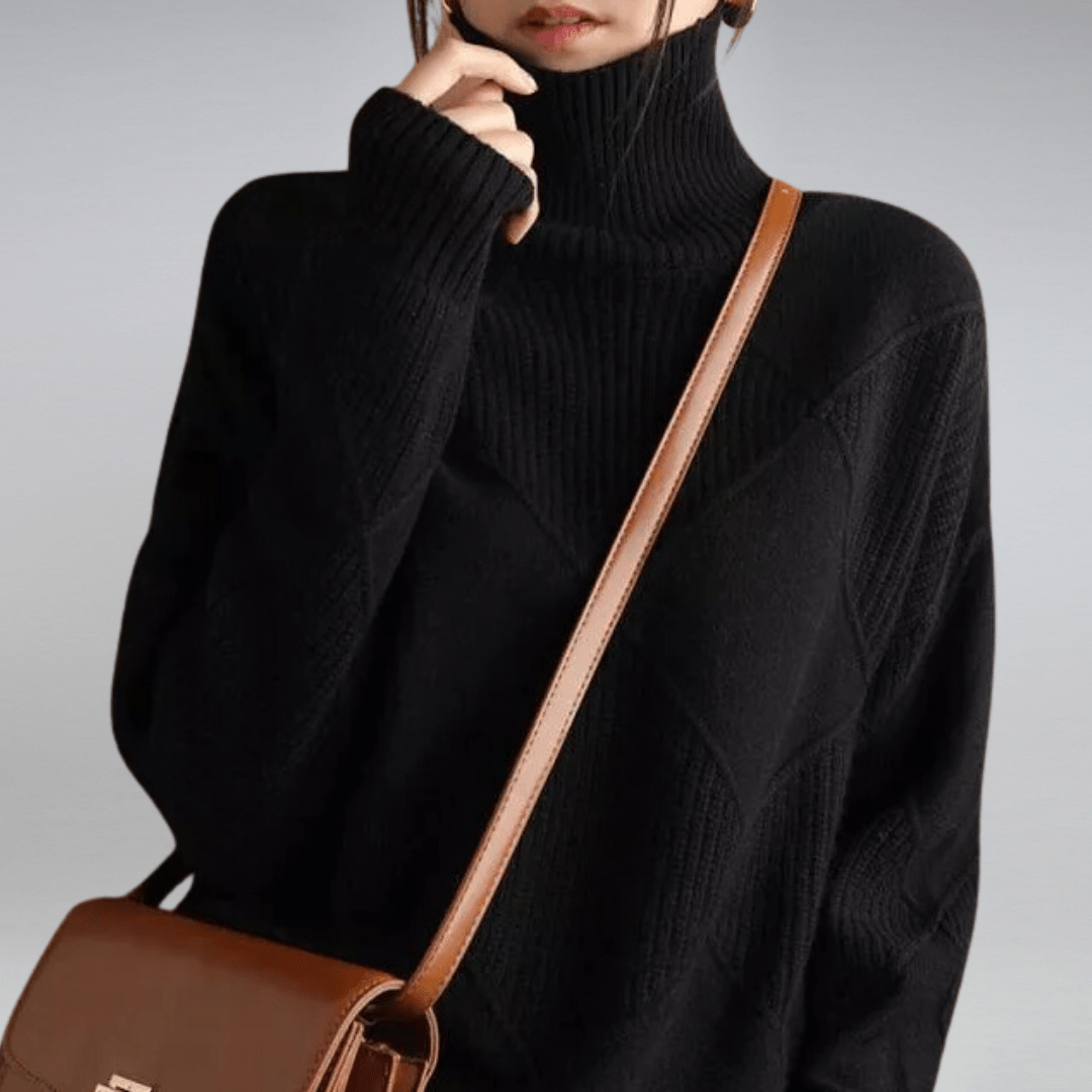 SOLENE | Luxe Soft Turtleneck - Ciara & Fiona