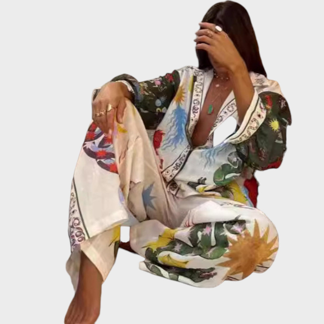 Stella - Elegant Two - Piece Women's Outfit - Luna Hampton